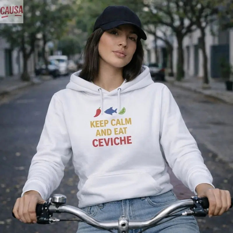 Sudadera Perú | Keep calm and eat ceviche Causa