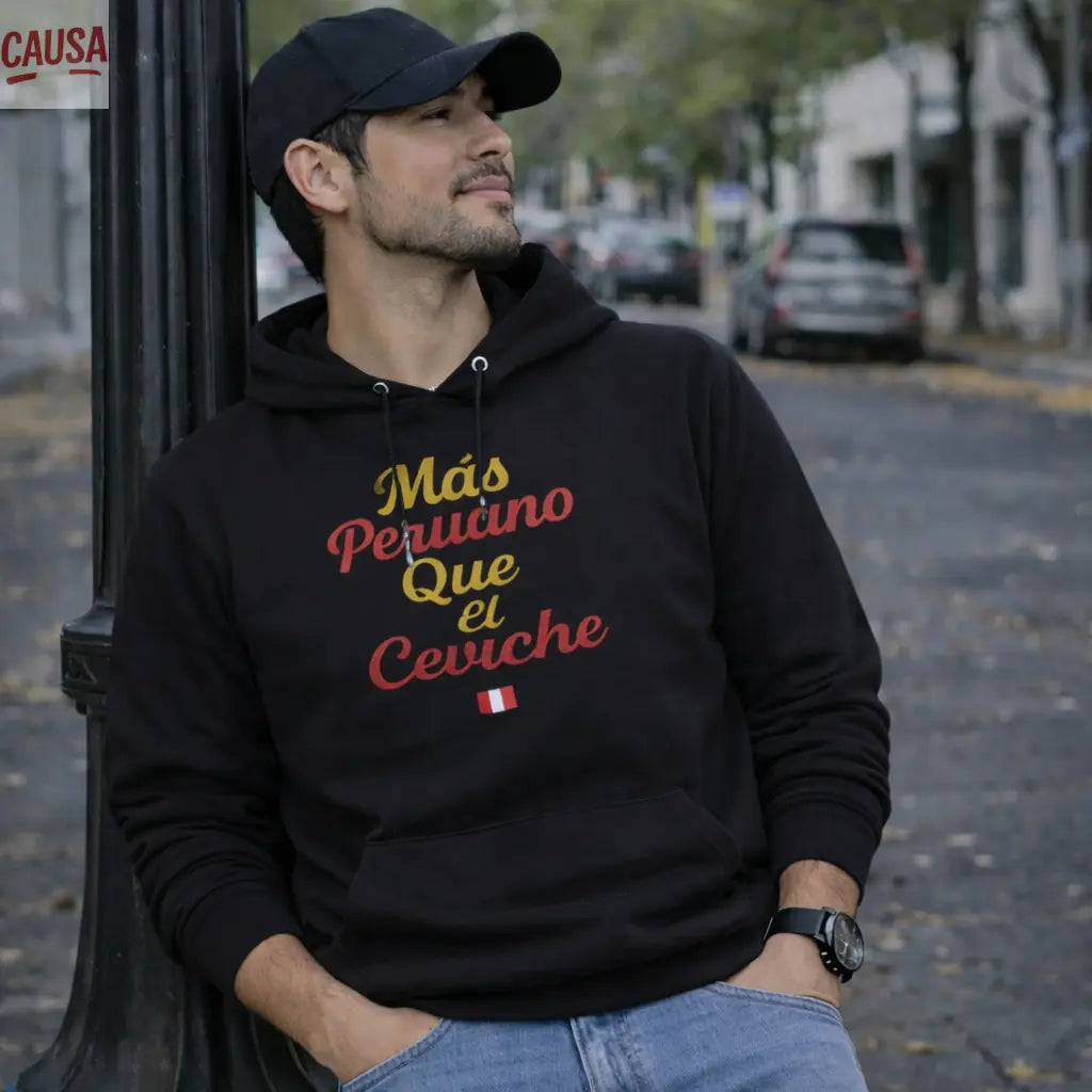 Sudadera Perú | Mas peruano que el ceviche Causa