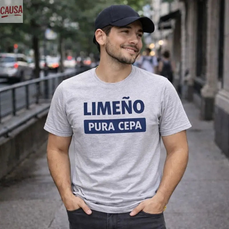 Camiseta Perú | Limeño pura cepa Causa