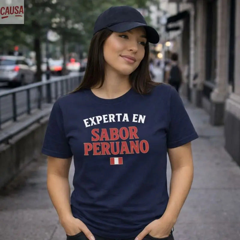 Camiseta Perú | Experta en Sabor Peruano Causa