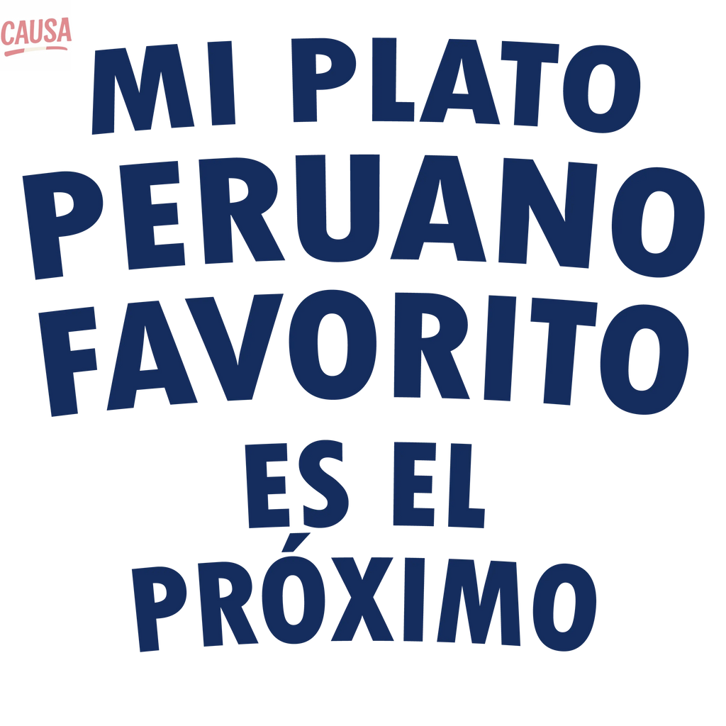 Sudadera Perú | Plato favorito Causa