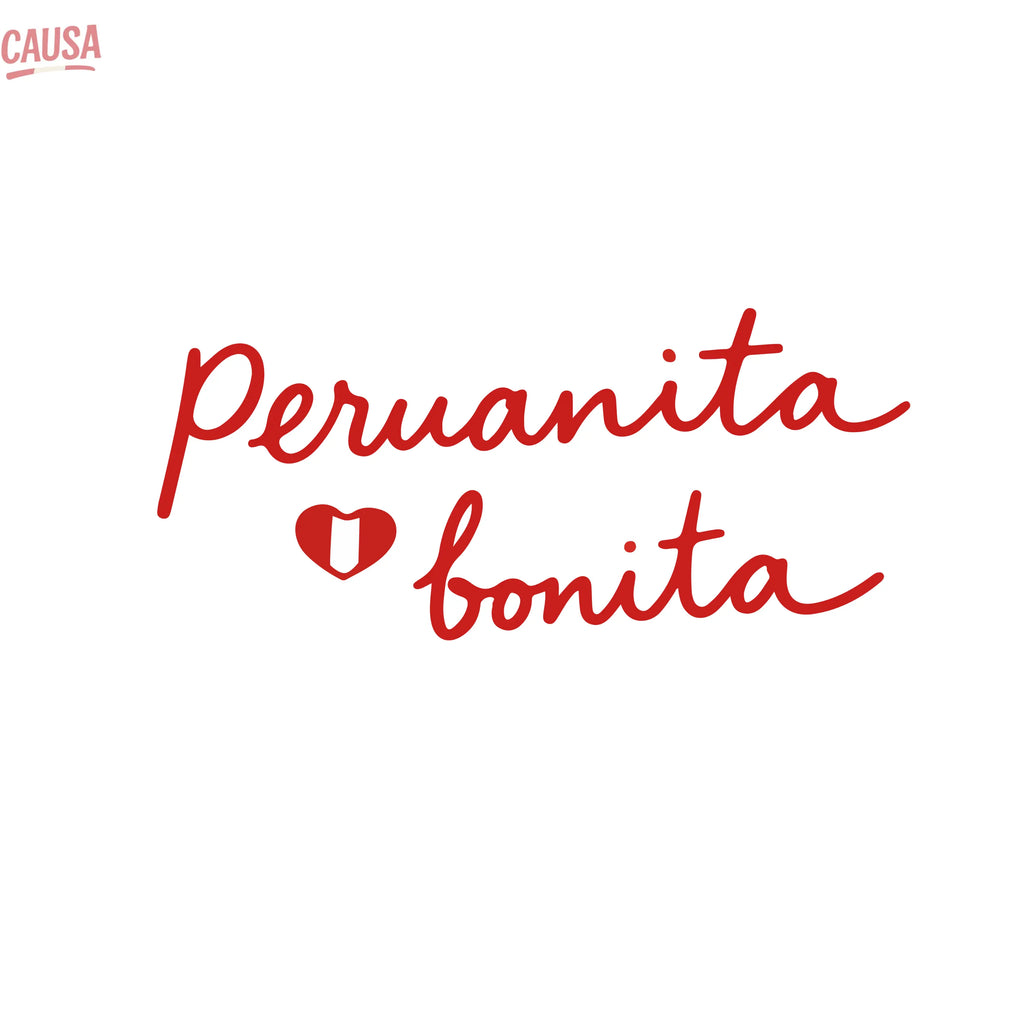 Camiseta Perú | Peruanita bonita Causa