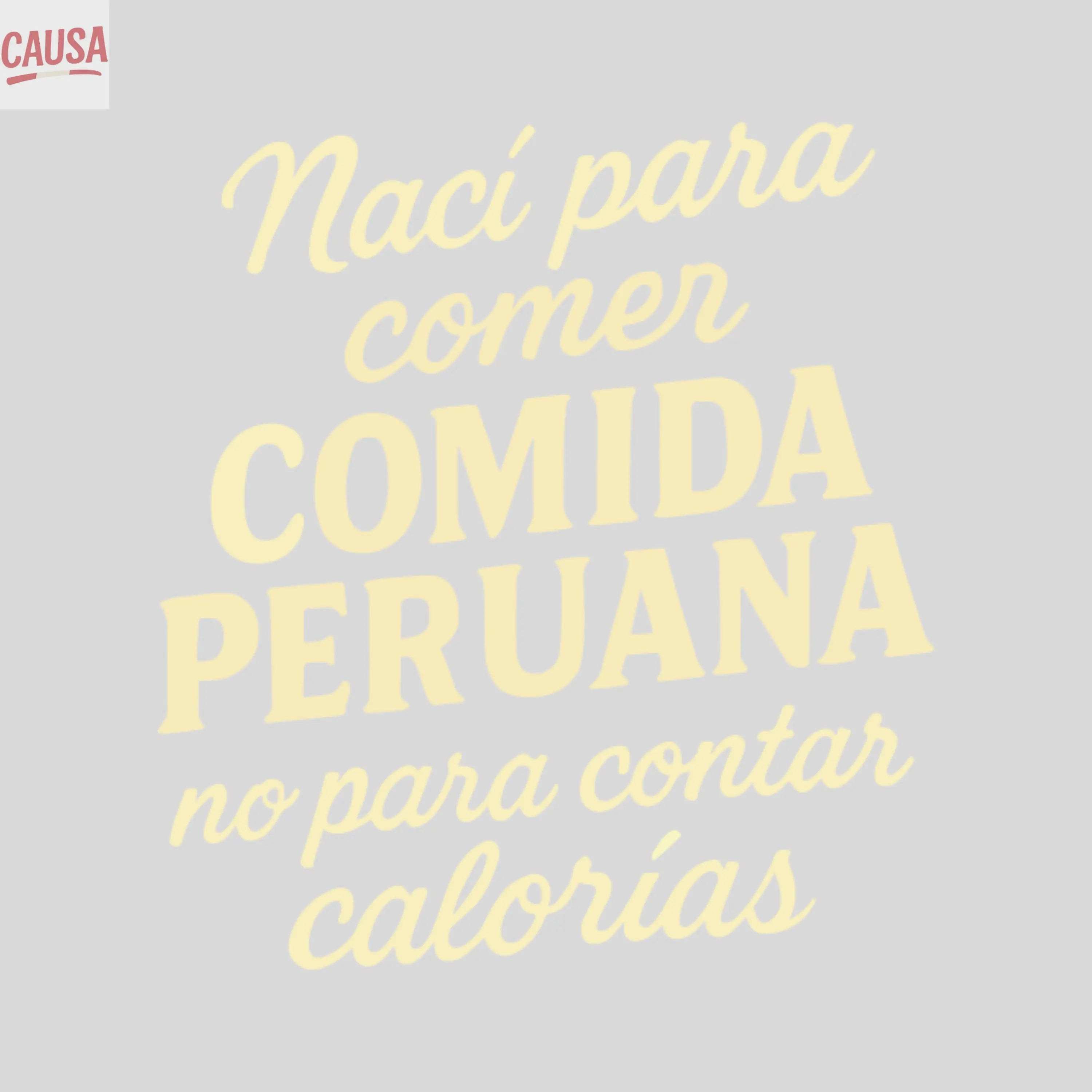 Sudadera Perú | Naci para comer Causa