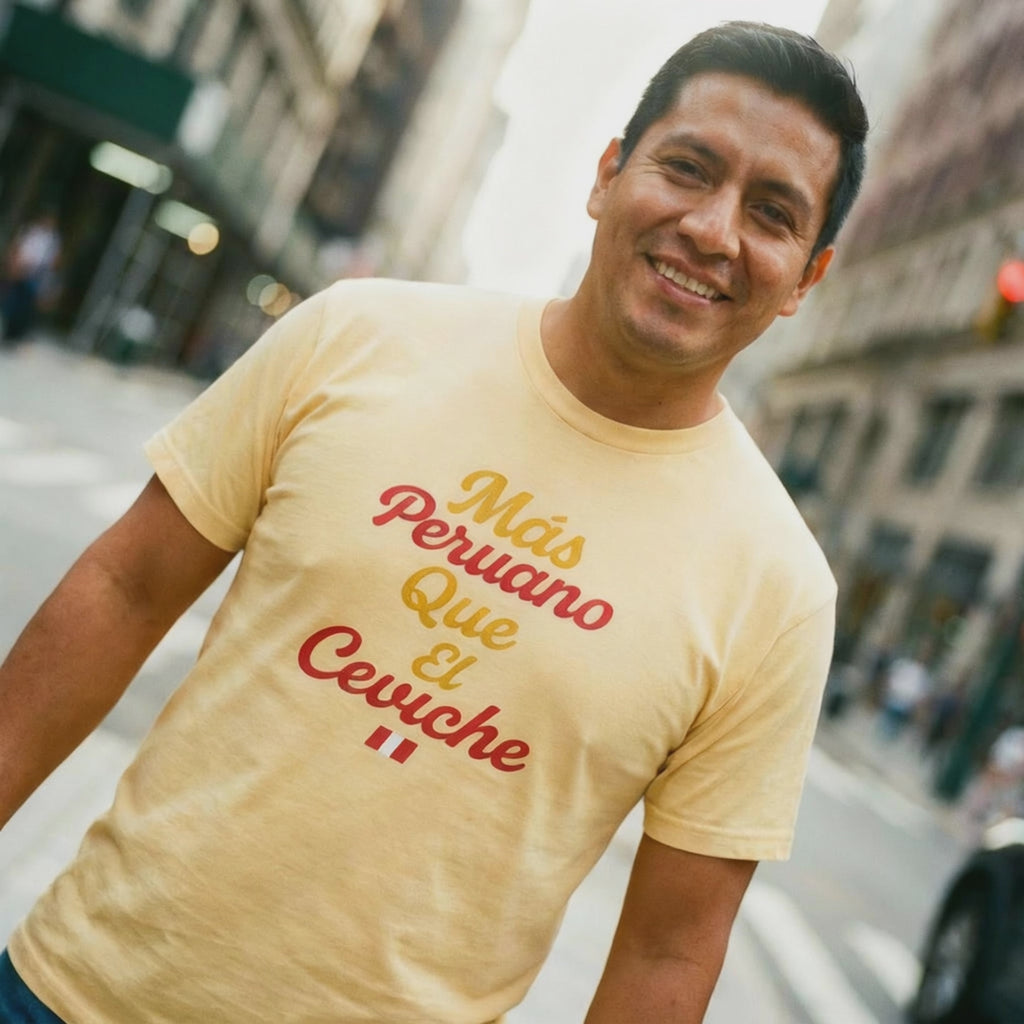 Camiseta Perú | Mas peruano que el ceviche