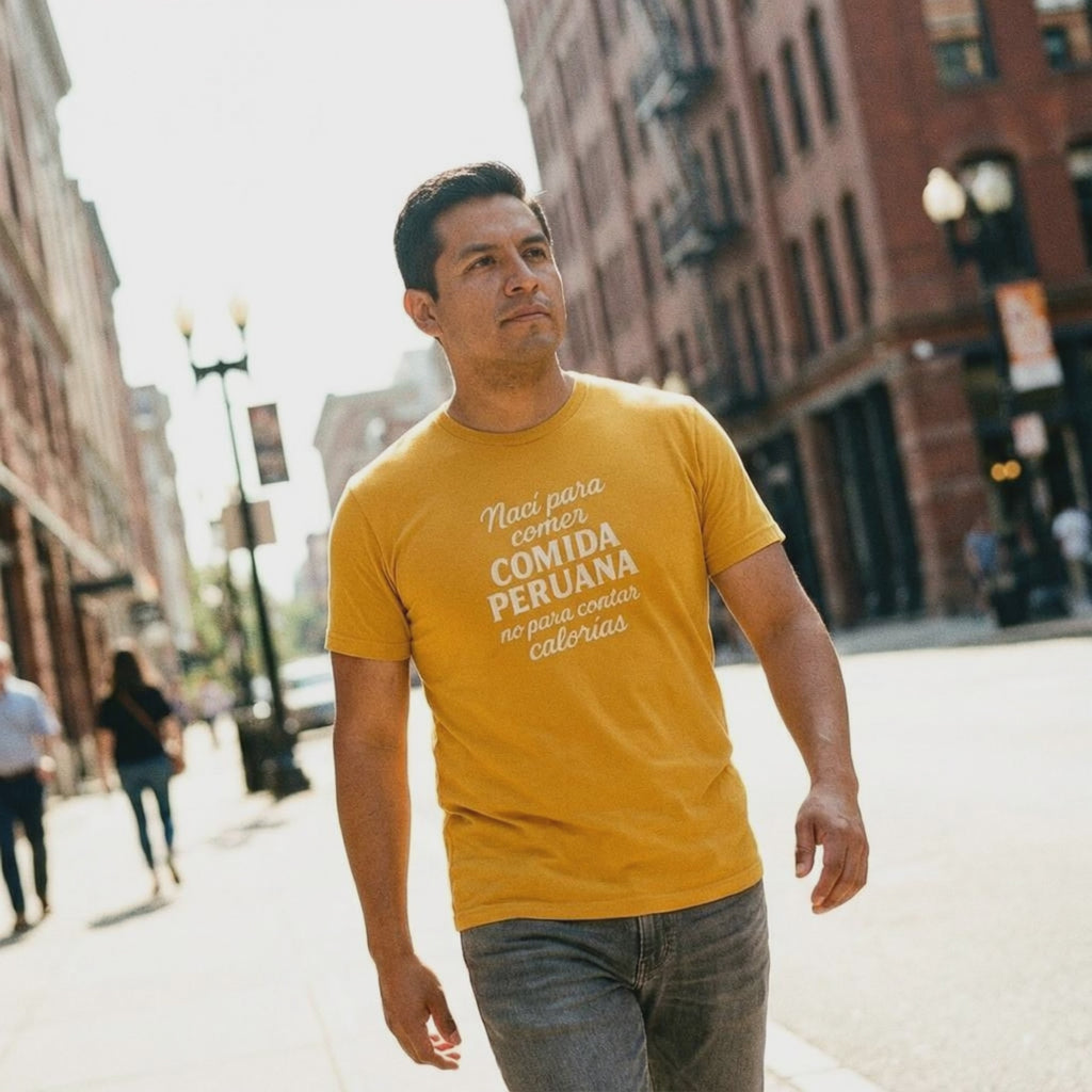 Camiseta Perú | Naci para comer