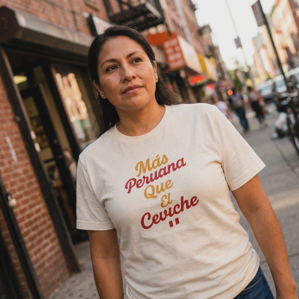 Camiseta Perú | Más peruana que el ceviche